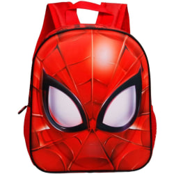 Marvel Spindelmannen Spiderman Ryggsäck Junior 3D Motiv Skolväsk Röd one size