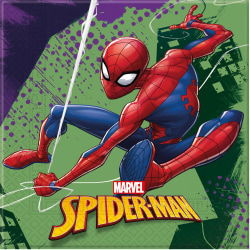 20-Pack Marvel Spindelmannen Spiderman Servetter multifärg one size