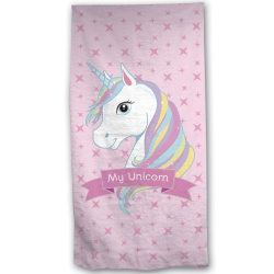 Unicorn My Unicorn Handduk Badlakan 140x70cm multifärg