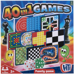 40i1 Games Fia Familjespel Schack Snakes Dam B-SORTERING multifärg