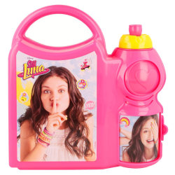 Disney Soy Luna JA! 2in1 matboks og flaske med håndtak rosa Pink