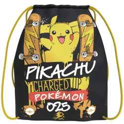Pokémon Pikachu Charged Up Gym bag Sport Bag 40x30cm Multicolor one size