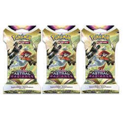 Pokemon - Sword & Shield 10 - Astral Radiance - Sleeved Booster Multicolor