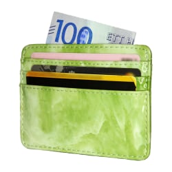 TOPPEN Korthållare Slimmad ID-ficka Plånbok Marmor Grön Grön