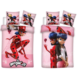 Miraculous Ladybug Together Reversible Bed linen Pussilakanasett Multicolor