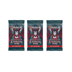 Magic The Gathering Innistrad Crimson VoW Set Booster 3-Pack Multicolor