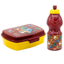 2-Pack Harry Potter Shields Hogwarts Madkasse & Pop-up Vandflask Multicolor