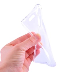 Ultratynd blød taske til Sony Xperia XZ1 gennemsigtig Transparent