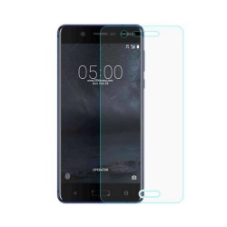 Nokia 5.1 hærdet glas skærmbeskytter detail Transparent