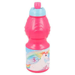 Unicorn Plastic Bottle Pink Pink one size