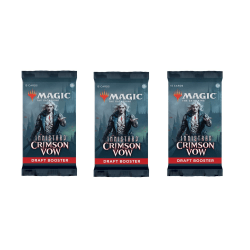 Magic The Gathering Innistrad Crimson VoW DRAFT Booster 3-Pack Multicolor