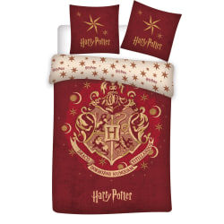 Harry Potter Dormiens Påslakanset Bäddset 140x200+65x65cm multifärg