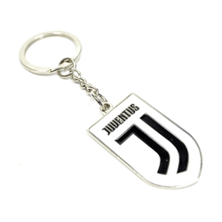 Juventus FC Crest Keychain Nyckelring multifärg
