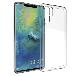 Huawei P30 Pro TPU -deksel Ultra Slim Thin Cover Transparent Transparent