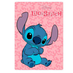 Disney Lilo & Stitch Rosa Filt Fleecefilt 100x140cm multifärg