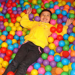 50X Ball Myk Plast Ocean Ball Baby Kid Toy Swim Pit Toy Mult mutilcolor 50Pcs