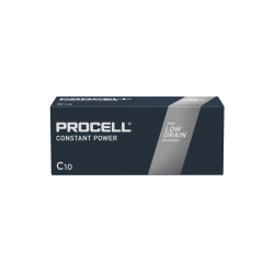 Batteri Duracell PROCELL Constant Baby, C, LR14, 1,5V - 10-pack