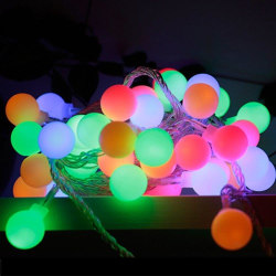 LED Slinga Bollar Färg 50 LED