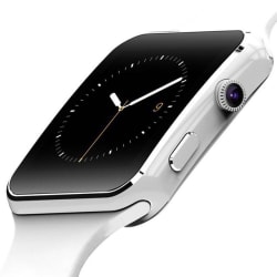 Smartwatch med Kamera Touch Screen Bluetooth  - Vit