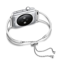 Armband Metall V till Apple Watch 38mm -Silver