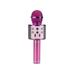 Karaokemikrofoni Bluetooth Pinkki
