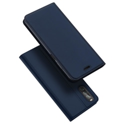 Sony Xperia 10 II - DUX DUCIS Skin Pro Plånboksfodral - Blå Blue Blå