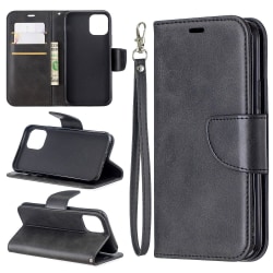 iPhone 11 Pro - Plånboksfodral - Svart Black Svart