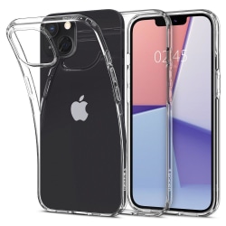 iPhone 13 Mini - Spigen Liquid Crystal Skal - Transparent Transparent