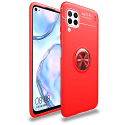 Huawei P40 Lite - Kickstand Ringskal - Röd Red Röd