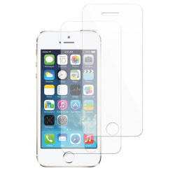2-Pack - iPhone 5/5S & SE - Skärmskydd i härdat glas
