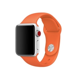 Silikon Armband Apple Watch 42/44/45 mm (S/M) - Orange Orange Orange