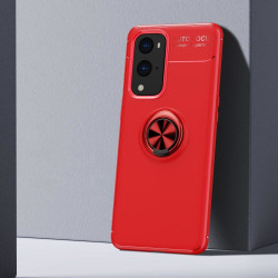 OnePlus 9 Pro - Ring Skal - Röd Red Röd