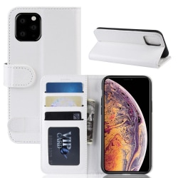iPhone 11 Pro Max - Plånboksfodral - Vit White Vit