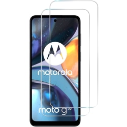 2-Pack Motorola Moto G22 Skärmskydd i Härdat Glas