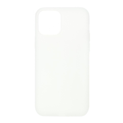 iPhone 12 Pro Max - Matt TPU Skal - Vit White Vit