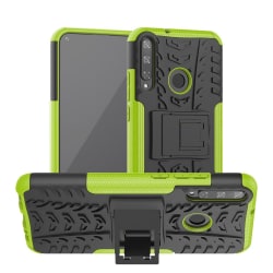 Huawei P40 Lite E - Ultimata Stöttåliga Skalet med Stöd - Grön Green Grön