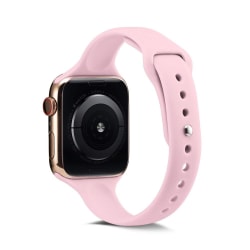 Silikon Armband Apple Watch 41/40/38 mm - Rosa Pink Rosa