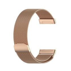 Milanese Loop Metall Armband Fitbit Versa 3/Fitbit Sense - Roség Roséguld