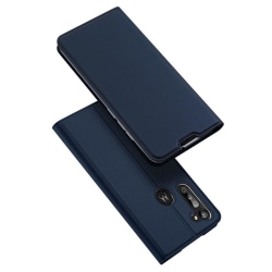 Motorola Moto G8 Power - DUX DUCIS Plånboksfodral - Mörk Blå Mörkblå