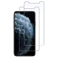 2-Pack härdat glas för iPhone X/Xs