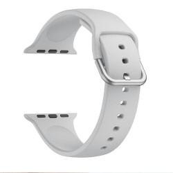 Silikon Armband Apple Watch 41/40/38 mm - Grå Grey Grå