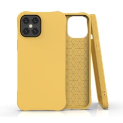 iPhone 12 Pro Max - Shockproof Matt TPU Skal - Gul Yellow Gul