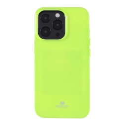 iPhone 13 Pro Max - MERCURY GOOSPERY Pearl Jelly Skal - Lime