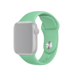 Silikon Armband Apple Watch 41/40/38 mm (M/L) - Mintgrön Green Grön