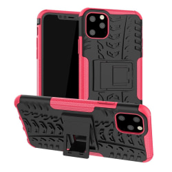 iPhone 11 Pro Max - Ultimata stöttåliga skalet med stöd - Rosa Pink Rosa