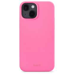 holdit iPhone 14 Skal Silikon Bright Pink