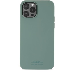 iPhone 12 Pro Max - holdit Mobilskal Silikon - Moss Green Moss Green