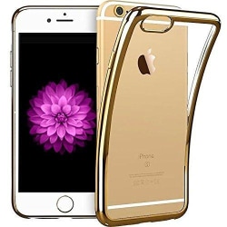 iPhone 7/8 Plus - Färgad TPU - Guld Gold Guld