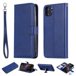 iPhone 11 Pro Max - Plånboksfodral / Magnet Skal - Blå Blue Blå