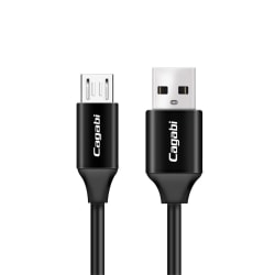 Cababi Micro USB Quick Charge 1 m - Svart Black Svart